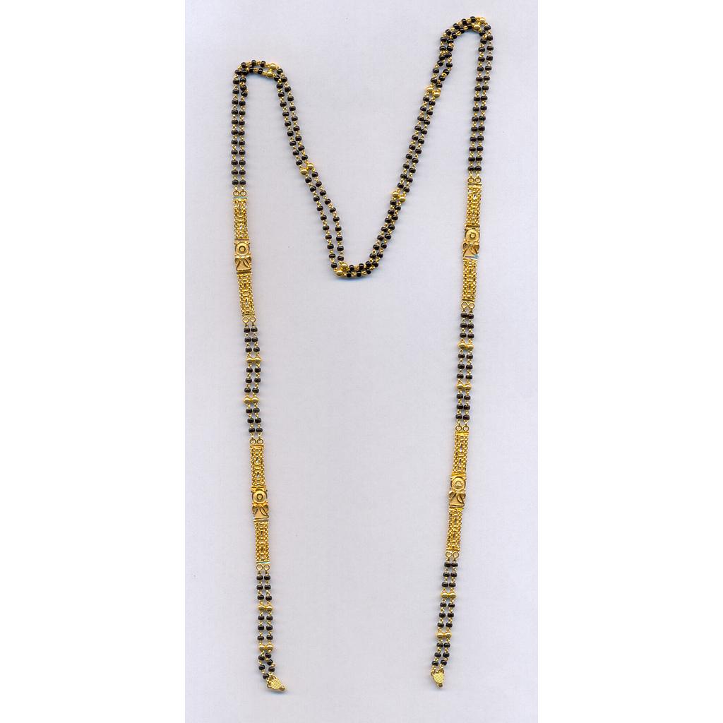 GOLD MANGALSUTRA PLAIN FANCY