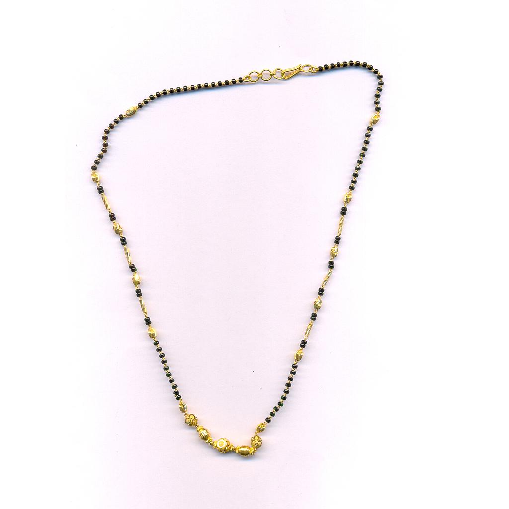 GOLD MANGALSUTRA PLAIN FANCY