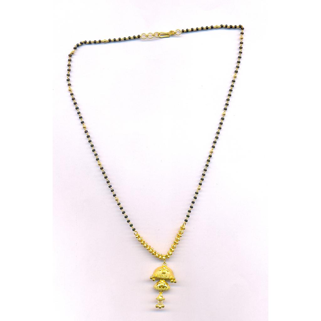 GOLD MANGALSUTRA PLAIN FANCY
