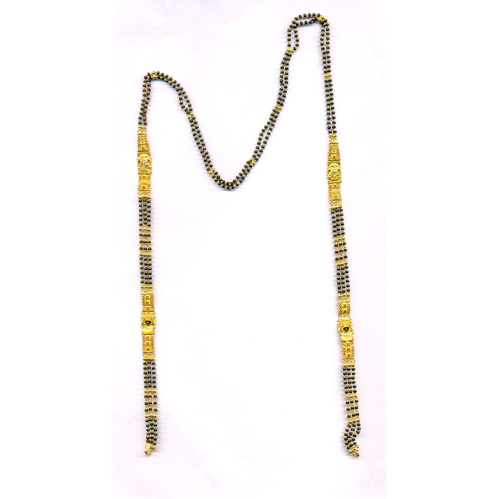 GOLD MANGALSUTRA PLAIN FANCY