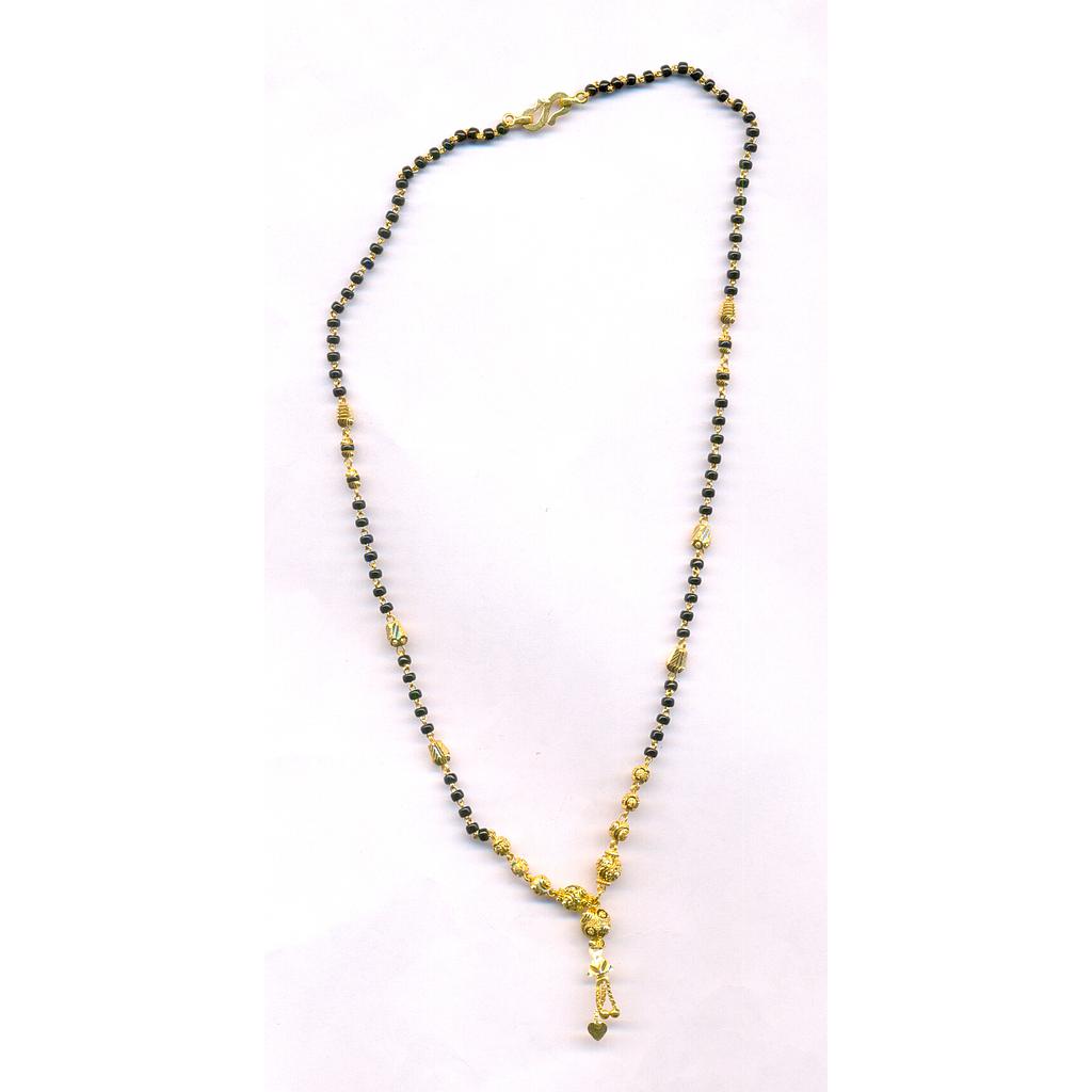 GOLD MANGALSUTRA PLAIN FANCY