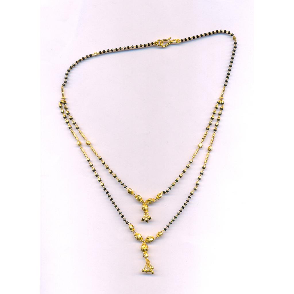 GOLD MANGALSUTRA PLAIN FANCY