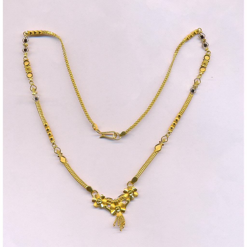 GOLD MANGALSUTRA PLAIN FANCY