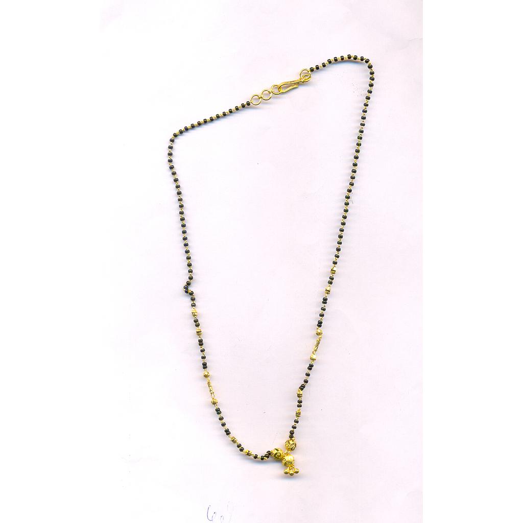 GOLD MANGALSUTRA PLAIN FANCY