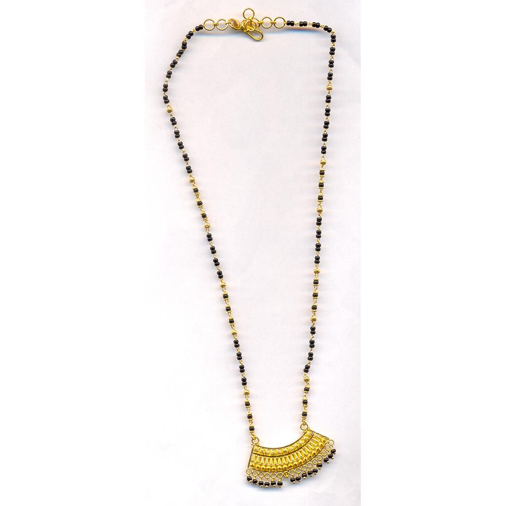 GOLD MANGALSUTRA PLAIN FANCY