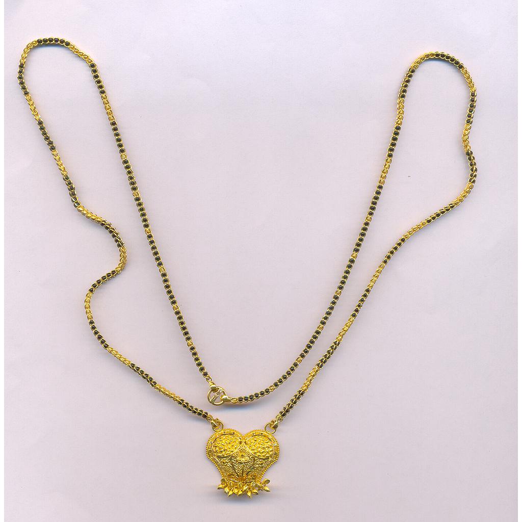 GOLD MANGALSUTRA PLAIN FANCY
