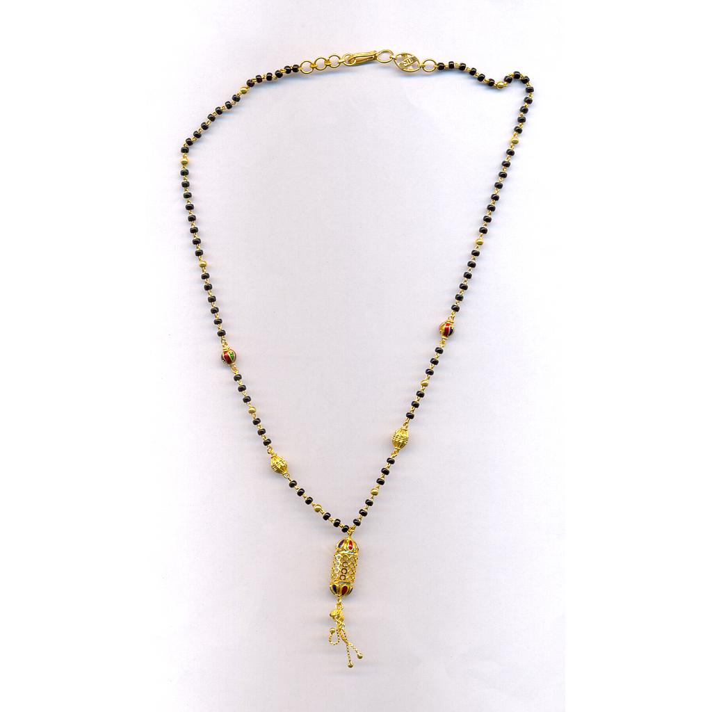 GOLD MANGALSUTRA PLAIN FANCY