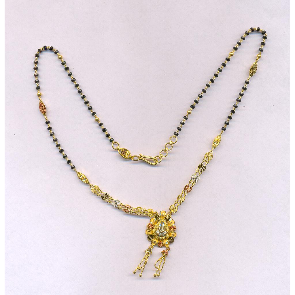 GOLD MANGALSUTRA PLAIN FANCY