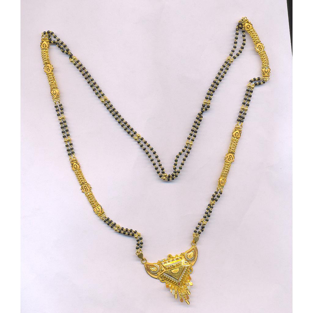 GOLD MANGALSUTRA PLAIN FANCY