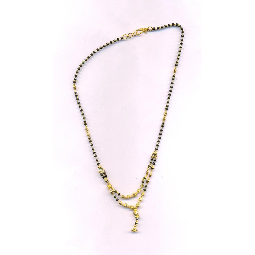 GOLD MANGALSUTRA PLAIN FANCY