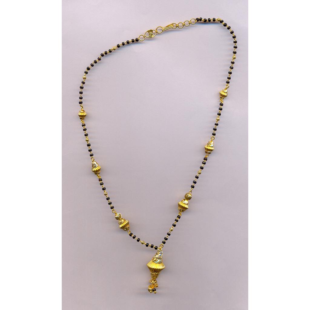 GOLD MANGALSUTRA PLAIN FANCY