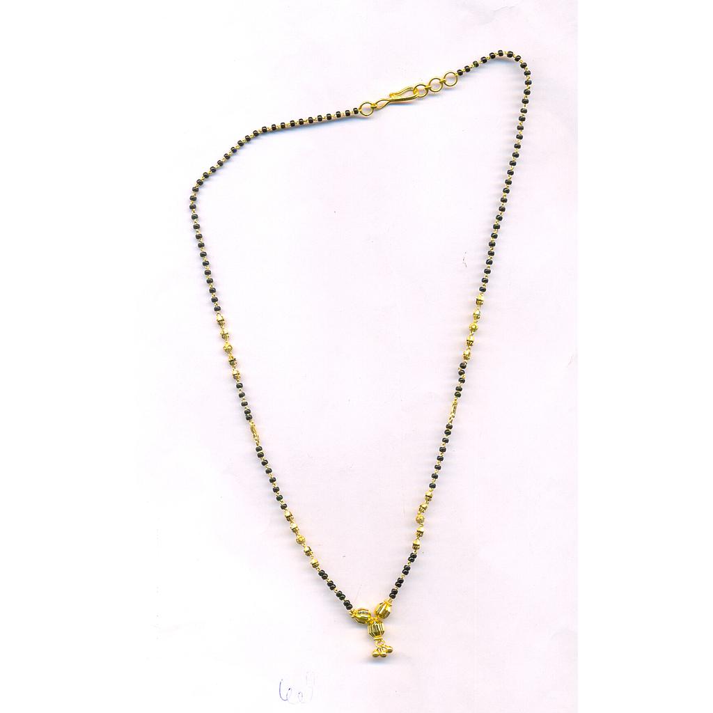 GOLD MANGALSUTRA PLAIN FANCY