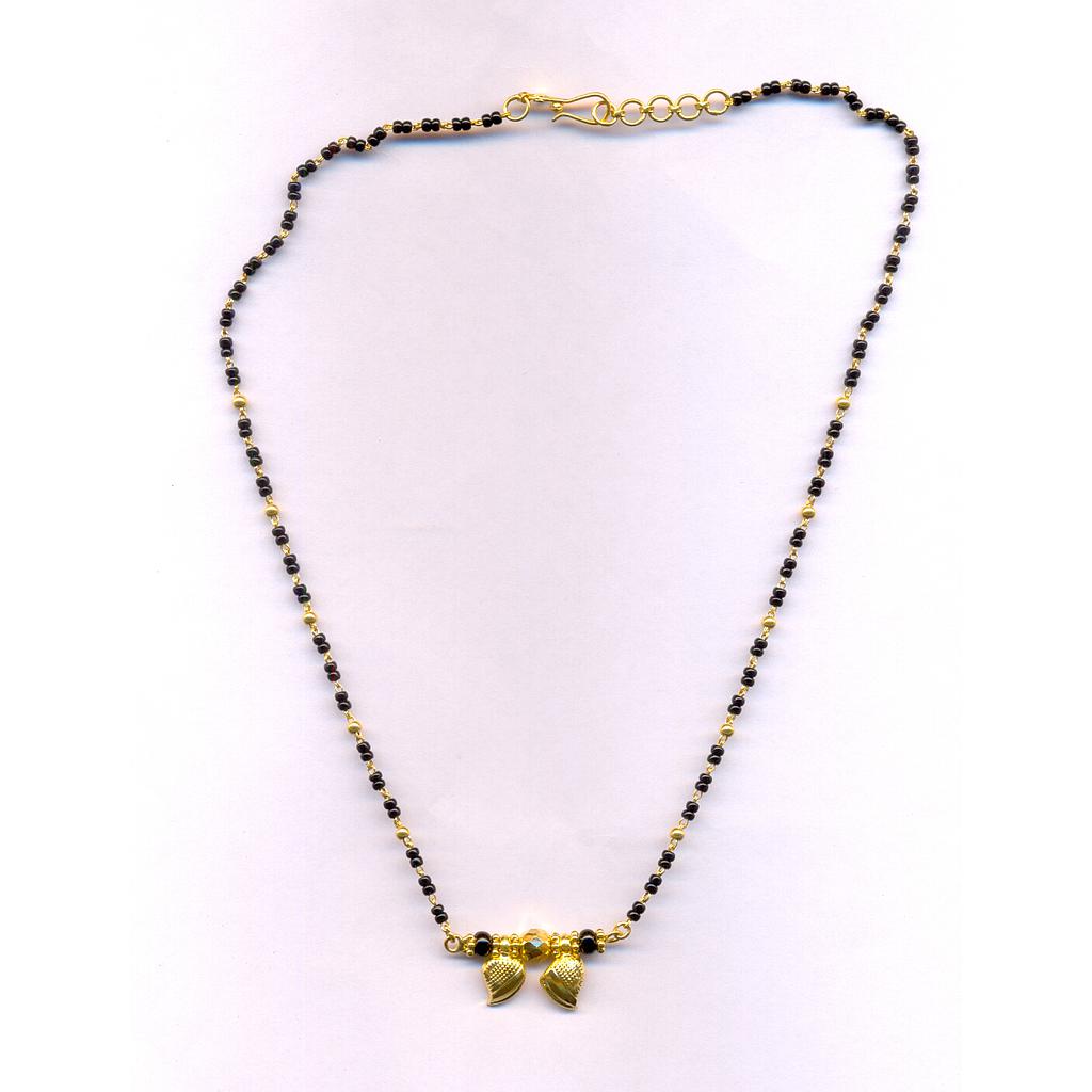 GOLD MANGALSUTRA PLAIN FANCY