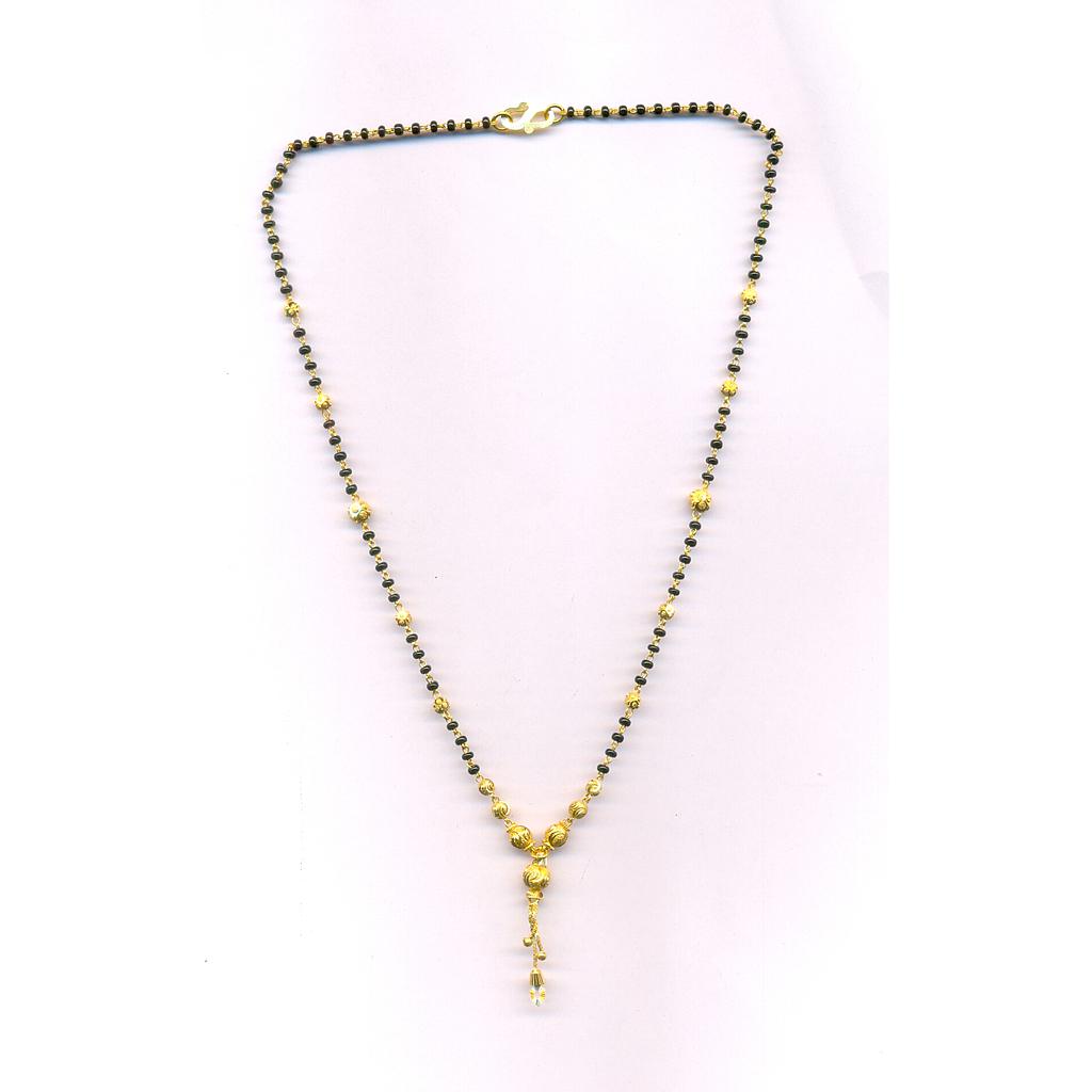 GOLD MANGALSUTRA PLAIN FANCY