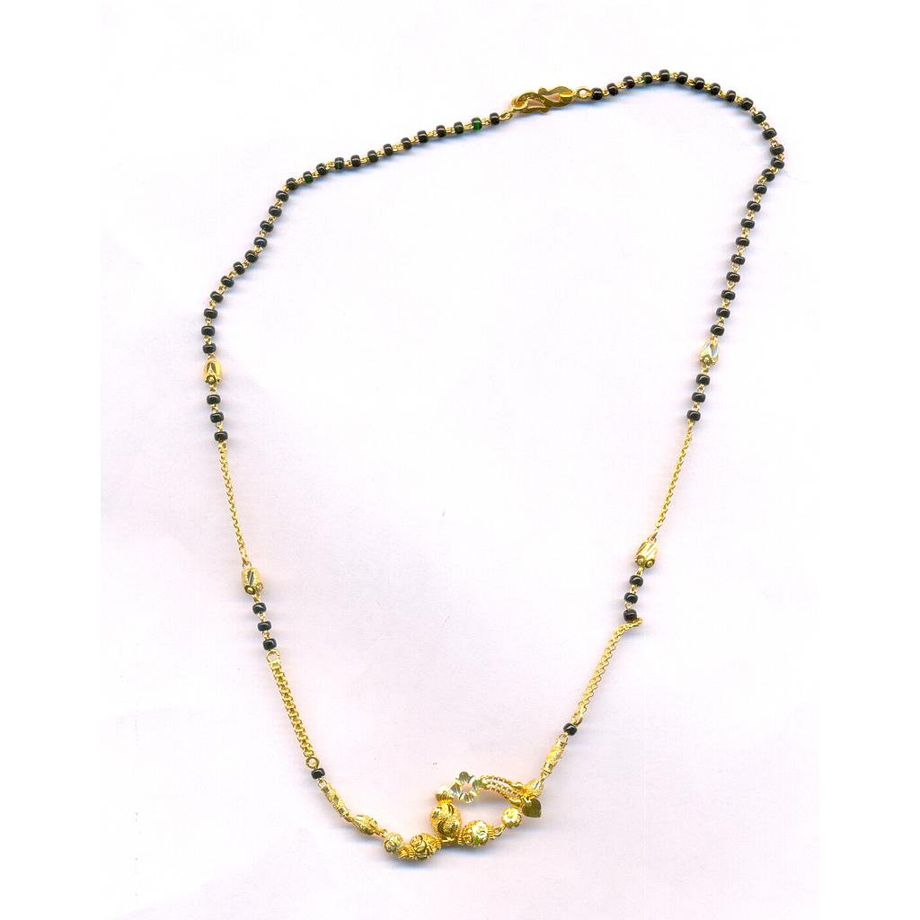 GOLD MANGALSUTRA PLAIN FANCY