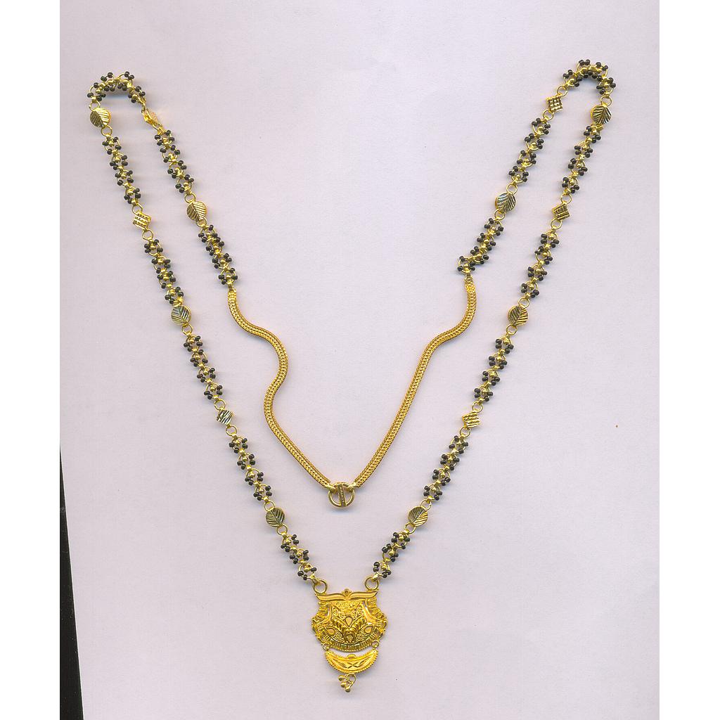 GOLD MANGALSUTRA PLAIN GENERAL