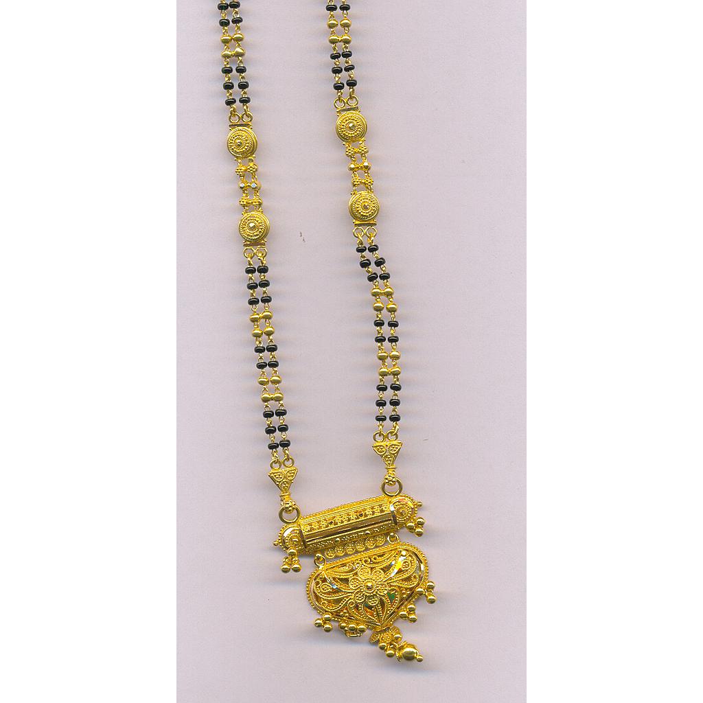 GOLD MANGALSUTRA PLAIN GENERAL