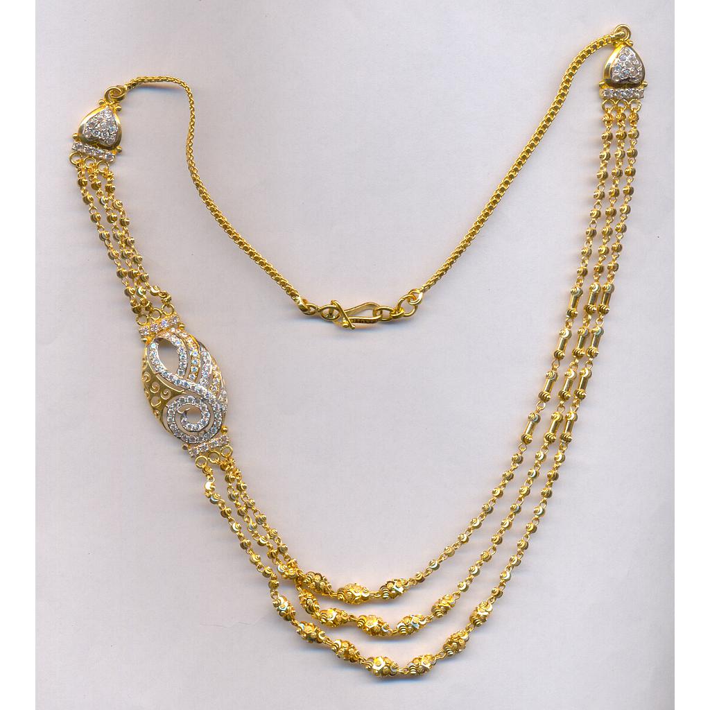 GOLD NECKLACE PLAIN EXCLUSIVE
