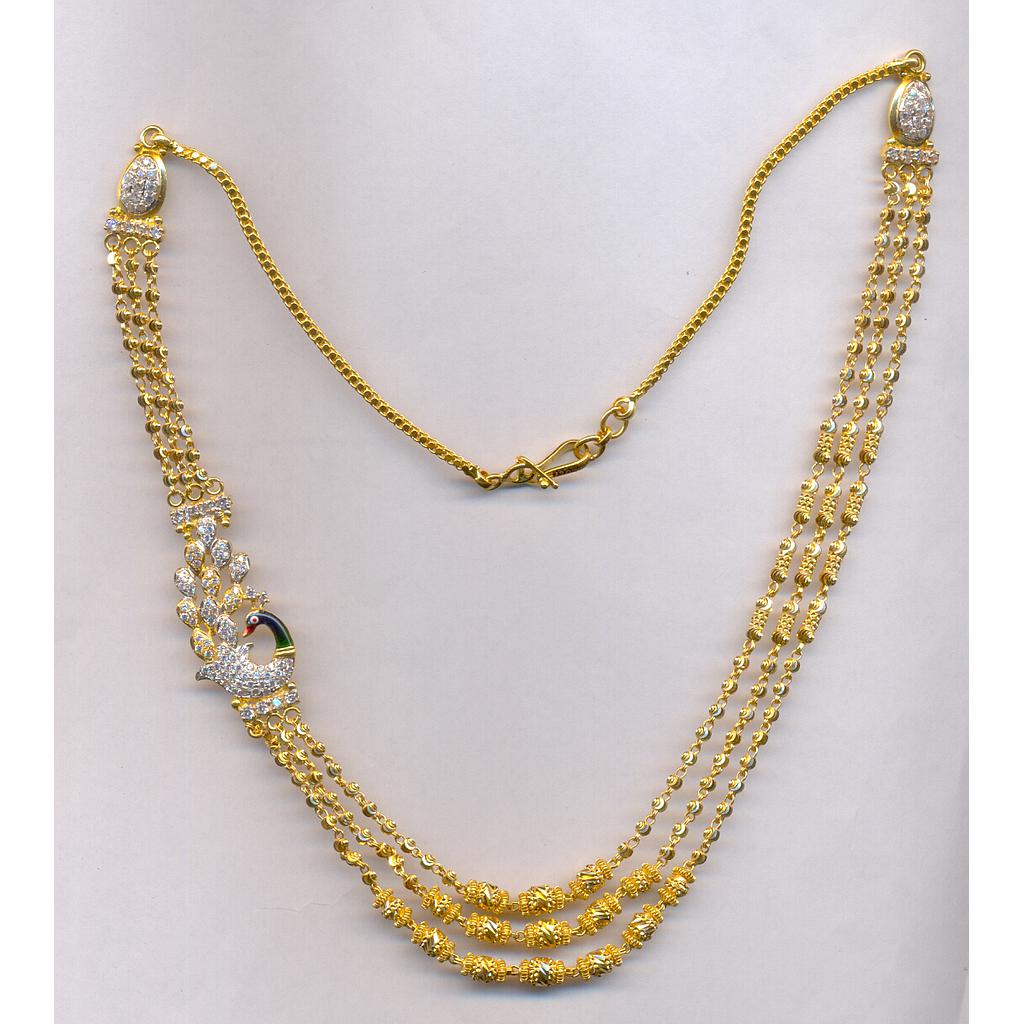 GOLD NECKLACE PLAIN EXCLUSIVE