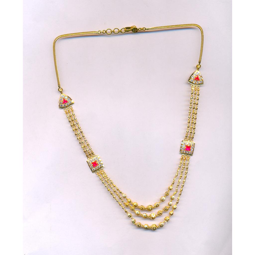 GOLD NECKLACE PLAIN EXCLUSIVE