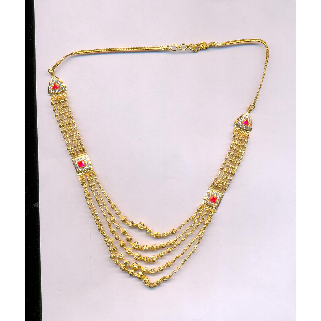 GOLD NECKLACE PLAIN EXCLUSIVE