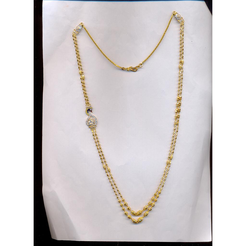 GOLD NECKLACE PLAIN EXCLUSIVE