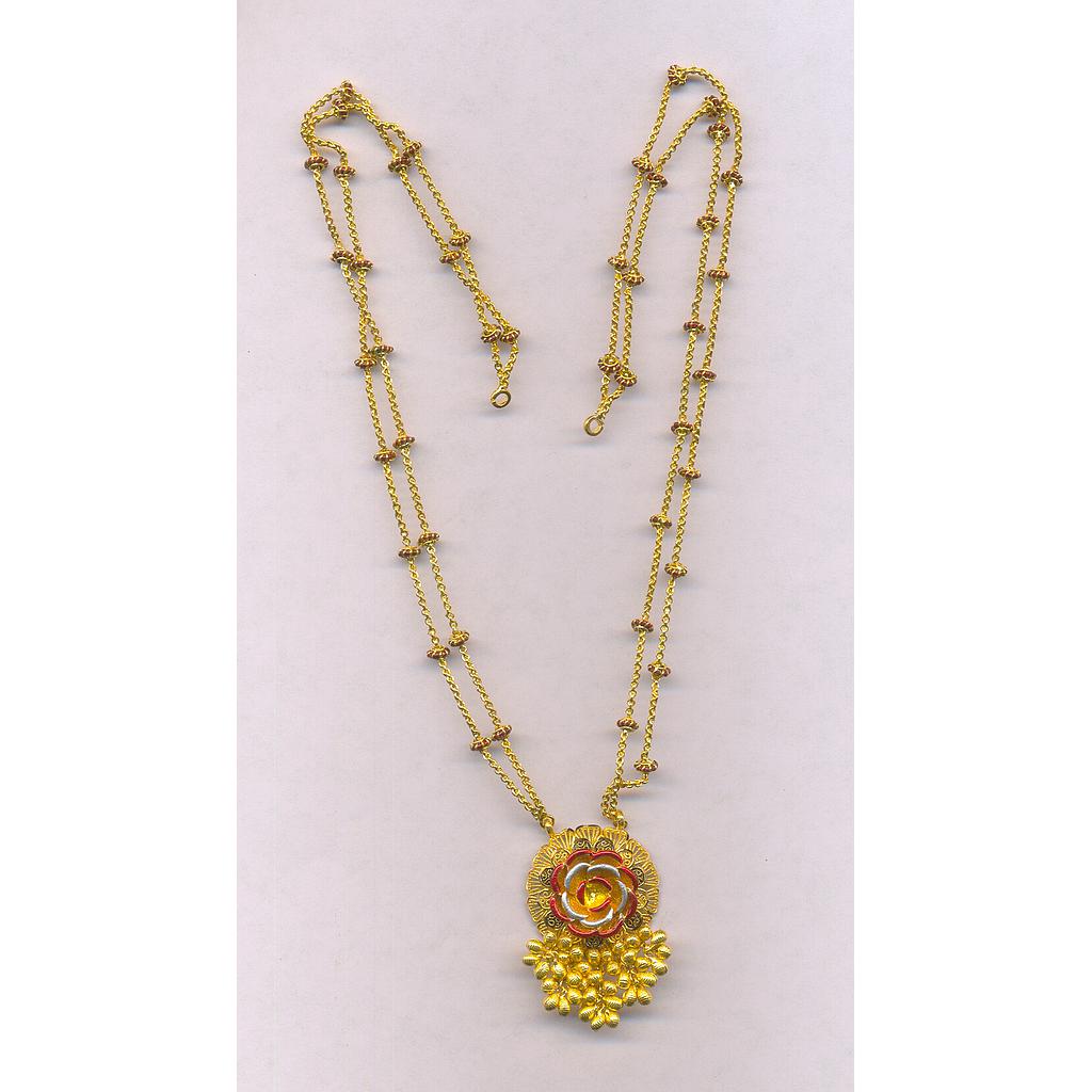 GOLD NECKLACE PLAIN EXCLUSIVE