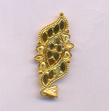 GOLD PENDENT