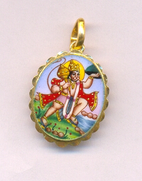 GOLD PENDENT