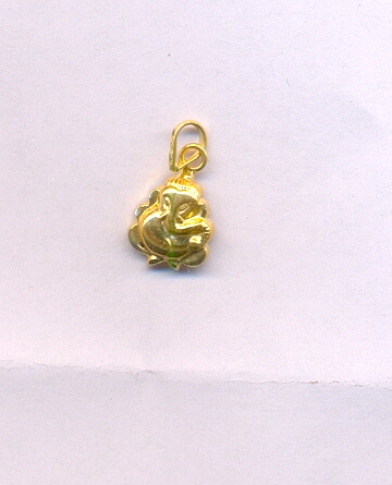 GOLD PENDENT