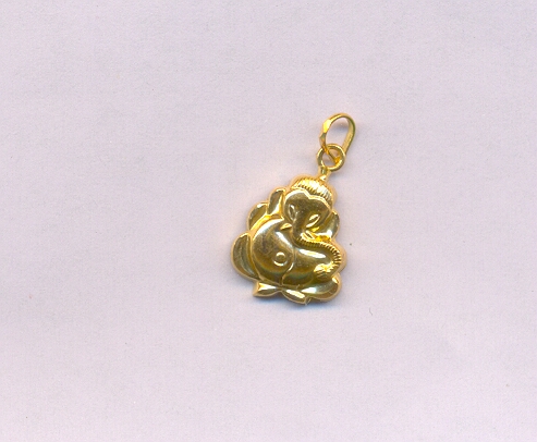 GOLD PENDENT