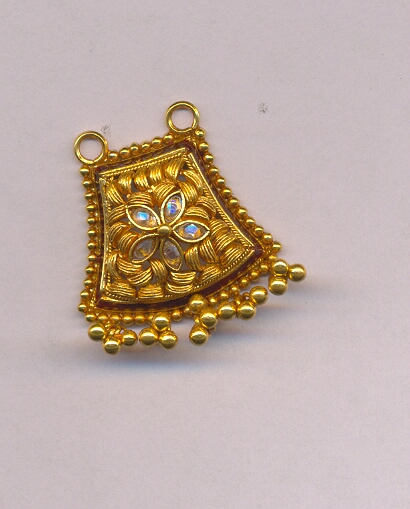 GOLD PENDENT ANTIQUE GENERAL