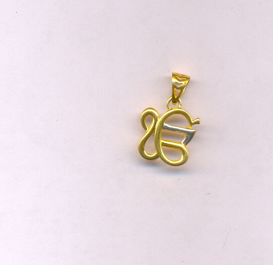 GOLD PENDENT CASTING