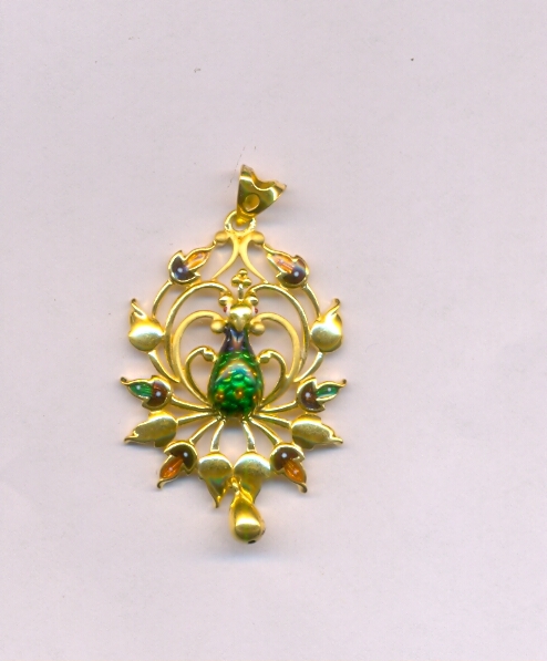 GOLD PENDENT CASTING EXCLUSIVE
