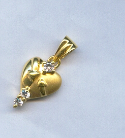 GOLD PENDENT CASTING EXCLUSIVE