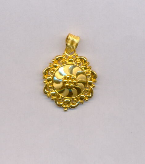 GOLD PENDENT CASTING EXCLUSIVE
