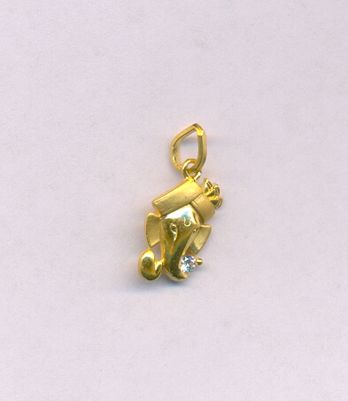 GOLD PENDENT CASTING EXCLUSIVE