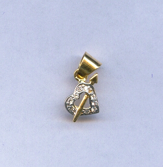 GOLD PENDENT CASTING EXCLUSIVE