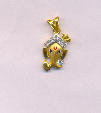 GOLD PENDENT CASTING EXCLUSIVE