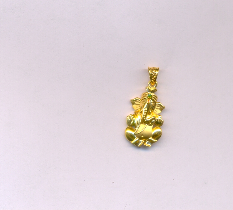 GOLD PENDENT CASTING EXCLUSIVE