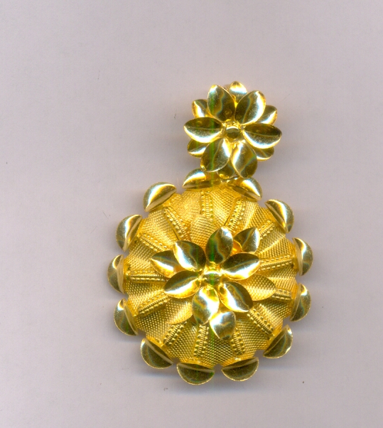 GOLD PENDENT CASTING EXCLUSIVE
