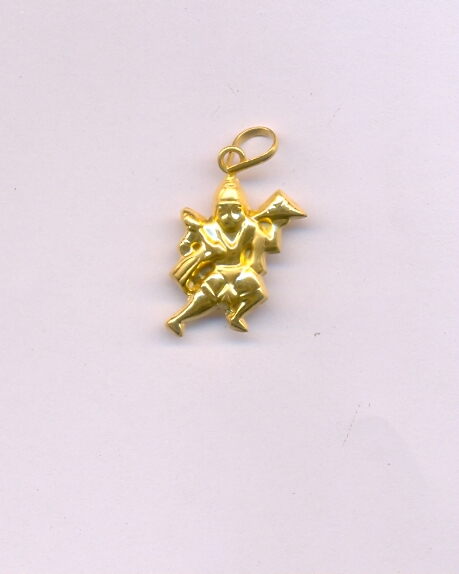 GOLD PENDENT CASTING EXCLUSIVE