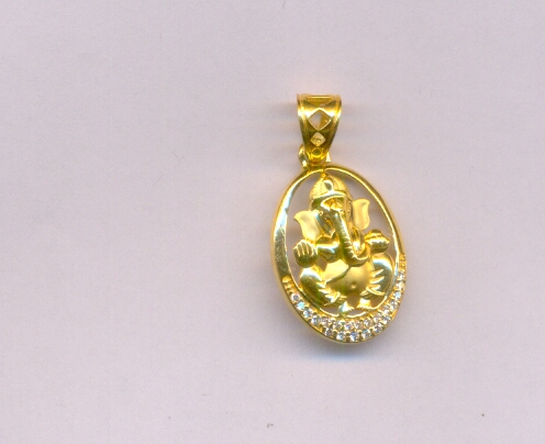 GOLD PENDENT CASTING EXCLUSIVE