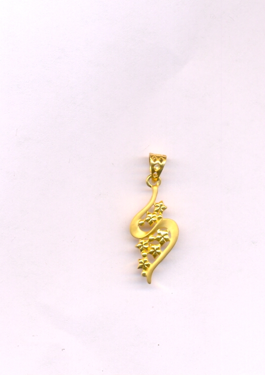 GOLD PENDENT CASTING EXCLUSIVE