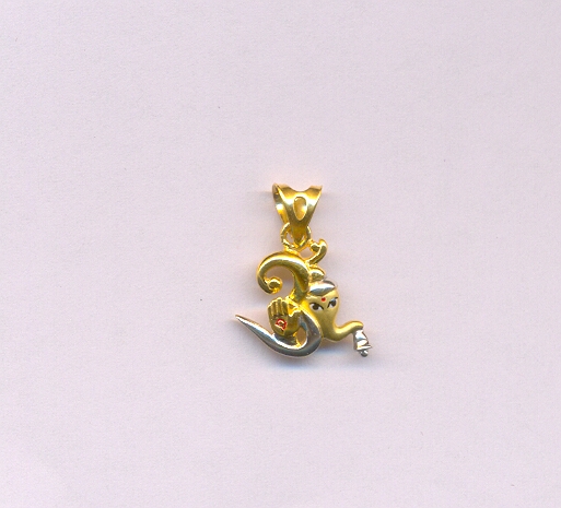 GOLD PENDENT CASTING EXCLUSIVE