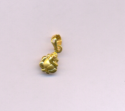 GOLD PENDENT CASTING EXCLUSIVE