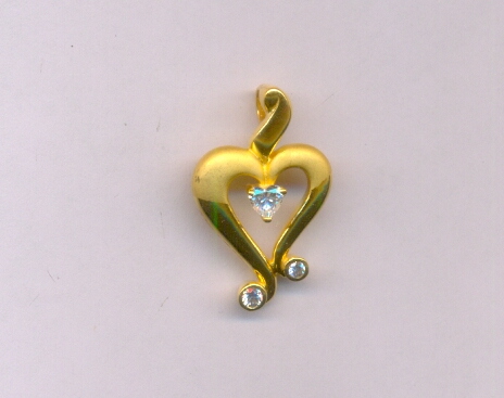 GOLD PENDENT CASTING EXCLUSIVE