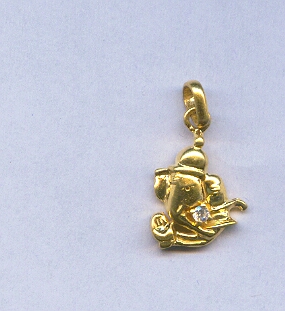 GOLD PENDENT CASTING EXCLUSIVE