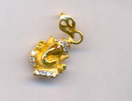 GOLD PENDENT CASTING EXCLUSIVE