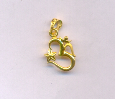 GOLD PENDENT CASTING EXCLUSIVE